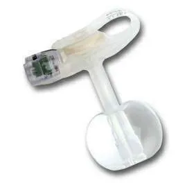 Applied Medical Technology - AMT Mini Classic - 5-1823 - Applied Medical Technologies  Balloon Button Gastrostomy Feeding Device  18 Fr. 2.3 cm Tube Silicone Sterile