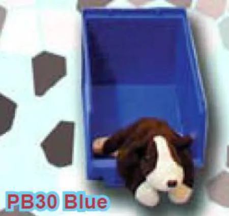 Healthmark Industries - PB30 BL - Storage Bin Blue Plastic 5 X 5.8 9-1/2 Inch