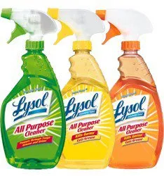 Lagasse - Lysol - From: 19200 To: 75352 -   Surface Cleaner Ammoniated Pump Spray Liquid 32 oz. Bottle Lemon Breeze Scent NonSterile