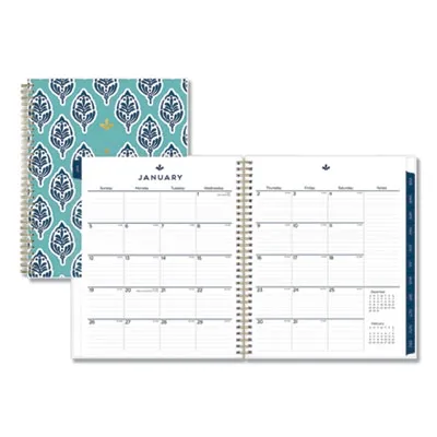 Blue Sky - From: BLS110569 To: BLS116046 - Sullana Monthly Planner, 10 X 8, Teal Cover, 2021
