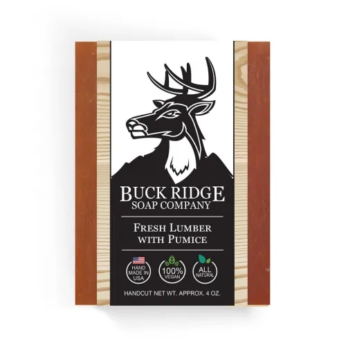 Buck Ridge - RB-LUMPUM-1 - Fresh Lumber With Pumice Handmade Soap