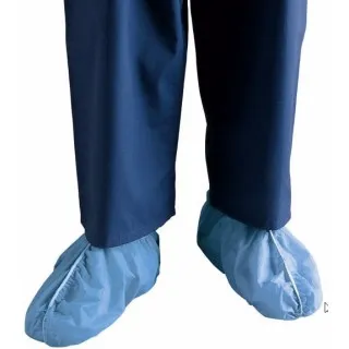 Cardinal Health - 4872A - Shoe Cover Non-Skid Disposable SMS Blue Universal 100-bx 4 bx-cs -Continental US Only-