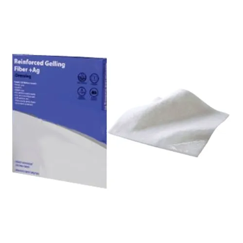 Cardinal Health - From: RGFB45AG To: RGFB66AG - Med Reinforced Gelling Fiber +Ag, 4" x 4.75".