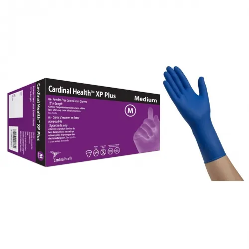 Cardinal Health - Med - L88HRM - Cardinal Health XP Plus Non-Sterile Latex Exam Gloves, Medium