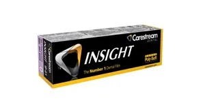 Carestream America - From: 1200328 To: 1280619 - Carestream INSIGHT Intraoral film, IP 02, Size 0, 2 film Super Poly Soft Packets. 100/bx