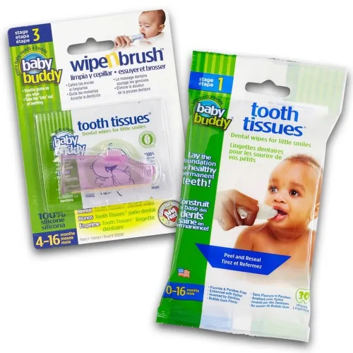 Compac Industries - 01585P+30-24 - Wipe-N-Brush and Tooth Tissues
