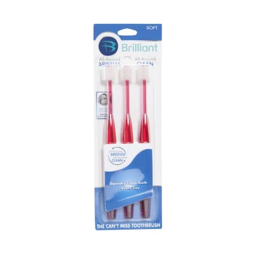 Compac Industries - 10531R-24 - Brilliant Soft Toothbrush