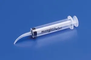 Medtronic / Covidien - 8881412012 - Curved Tip Syringe, 50/bx, 10 bx/cs