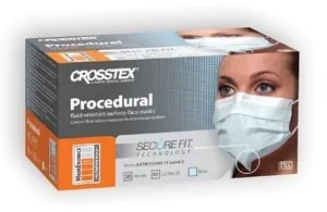 Crosstex - GCPBL100 - Mask Latex Free (LF)