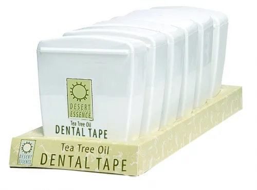 Desert Essence - 1843421 - Tea Tree Flossing Tape Display