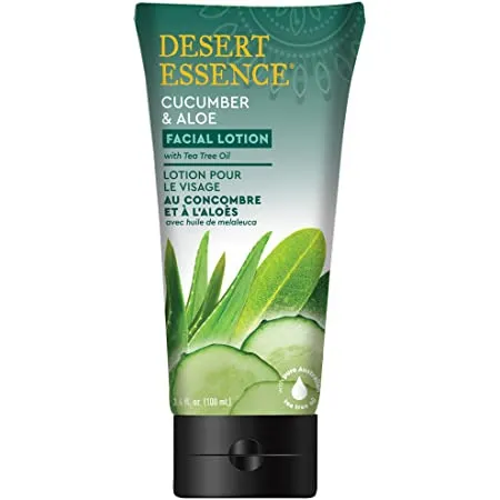 Desert Essence - 235238 - Facial Care Cucumber & Aloe Facial Lotion