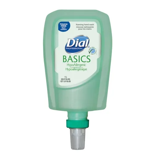 Dial - 1700016722 - Foaming Hand Soap, Basics FIT Touch Free, 1 Liter Refill, 3/cs