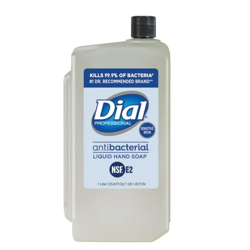 Dial - 2340082839 - 2340082839: Soap Dial Liquid Sensitive Skin 1liter 8/