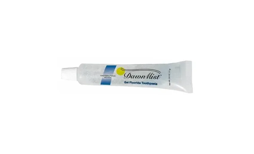 Donovan Industries - From: GTP4654 To: GTP4685  DawnMist   Toothpaste DawnMist Fresh Mint Flavor 0.6 oz. Tube