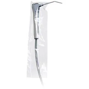Dukal - From: UBC-8028 To: UBC-8029 - Air Water Syringe Sleeves 2 1 2" X 10" with Opening Clear 500 bx 36 bx cs