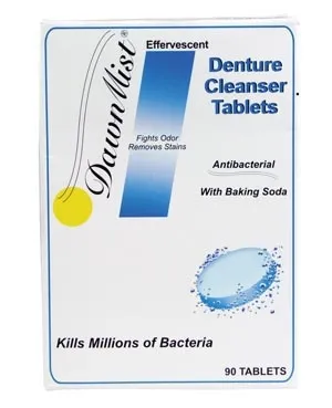 Dukal - DEN6283 - Denture Tablets, 40/bx, 24 bx/cs (Not Available for sale into Canada)