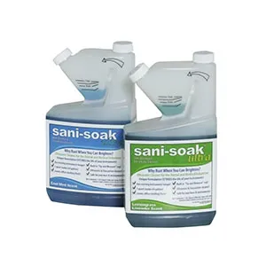 Enzyme Industries - From: 5201-NDC To: 5202-NDC - Sani Soak Ultra Enzymatic Cleaner, Cool Mint, Gallon, 4/cs