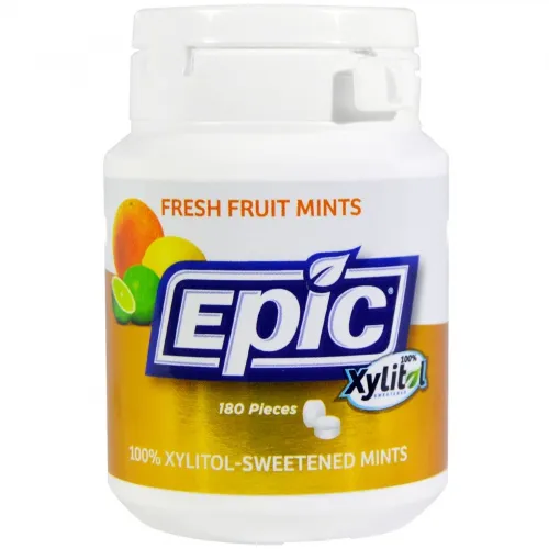 Epic - 487155 - Fresh Fruit Xylitol Mints