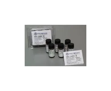 Polymedco - ESR-2CTN - Hematology Control Sed-chek® 2 Normal Level 6 X 8 Ml