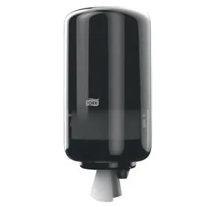 Essity - From: 558028A To: 559028A - Centerfeed Dispenser, Mini, Universal, Black, M1, Plastic, 13.1" x 6.9" x 6.5", 1/cs