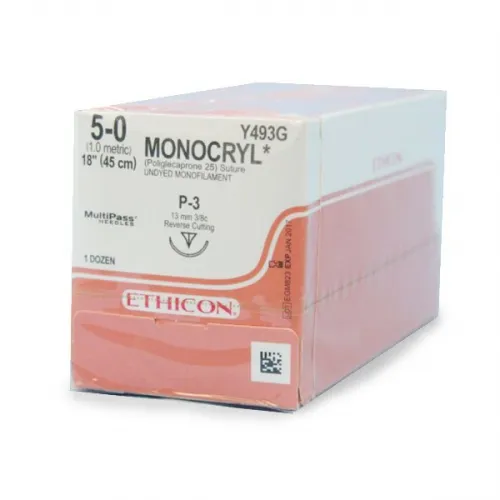 Ethicon - From: Y303H To: Y359H - Suture, Taper Point, Monofilament, Needle CT, Circle