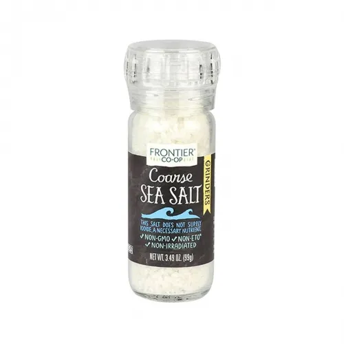 Frontier Bulk - 4409 - Frontier Bulk Grey Sea Salt, Fine Grind, 1 lb. package