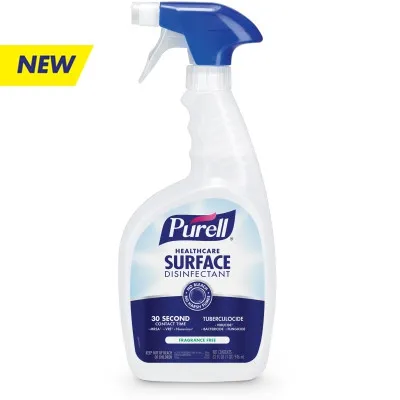 GOJO Industries - From: 3340-03 To: 3340-06 - Surface Disinfectant, Capped & Sealed w/ Trigger, 32 fl oz, 6 btl/cs