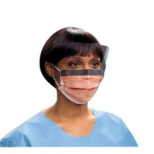 Halyard Health - 00146 - Fluidshield Procedure Mask with Wraparound Splashguard