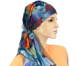 Hats For You - 155-CH19-S19 - Italian Fields Cotton Lined Calipso Headscarf