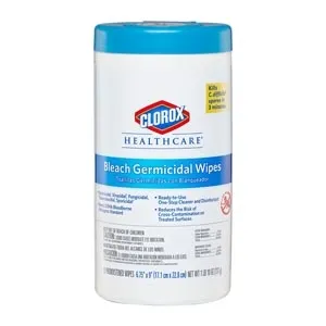 Clorox - 35309 - Wipes, Bleach Germicidal, 6.75 x 9, 70/can, 6/cs (90 cs/plt) (Continental US Only)