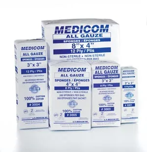 Medicom - 3001 - Sponge, 8-Ply