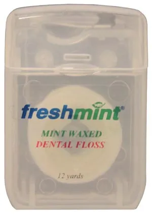 New World Imports - Freshmint - DF12 -  Dental Floss  12 Yard Mint Flavor