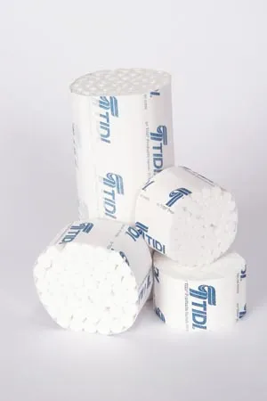 TIDI Products - 919121 - Cotton Roll, #2 Medium, Non-Sterile, 3/8" x 1&frac12;", 2000/bx (10/cs, 16 cs/plt)