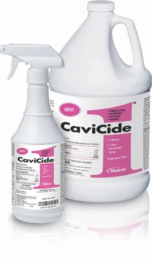 Metrex Research - 13-5000 - CaviCide1, 1 Gallon Bottle, 4/cs (36 cs/plt) (US Only)