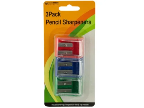 Kole Imports - GR147 - Dual Hole Pencil Sharpeners Set