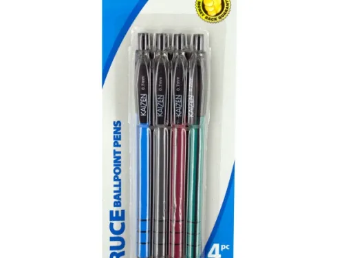 Kole Imports - HG363 - Slim Retractable Ball Point Pens