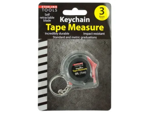 Kole Imports - MT521 - Mini Tape Measure Key Chain