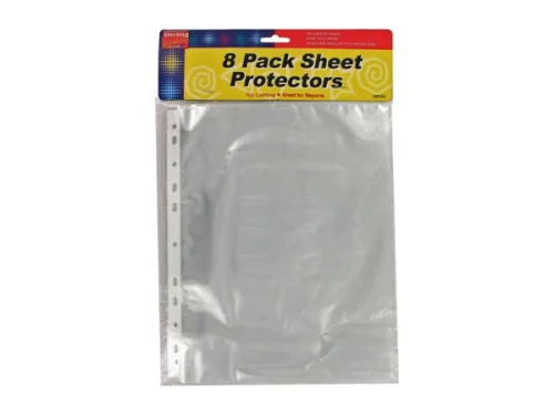 Kole Imports - OP391 - Plastic Sheet Protectors
