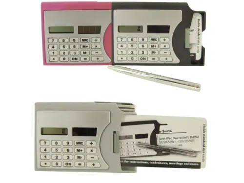 Kole Imports - OP582 - Calculator Business Card Holder