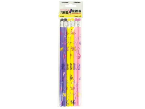 Kole Imports - From: OP583 To: OP584 - Personalized Pencils Set