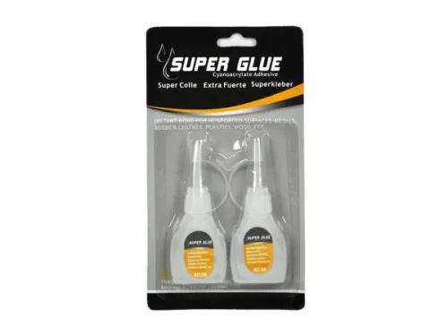 Kole Imports - UU637 - Super Glue In Bottle, Pack Of 2