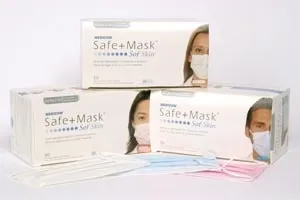 Medicom - 2082 - Earloop Mask, Pink, 50/bx, 10 bx/cs (Not Available for sale into Canada)