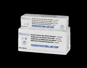 Medicom - 2100-CH - Sponge, 4" x 4", 4-Ply, Non-Woven, Non-Sterile, 200/slv, 10slv/cs (Not Available for sale into Canada)