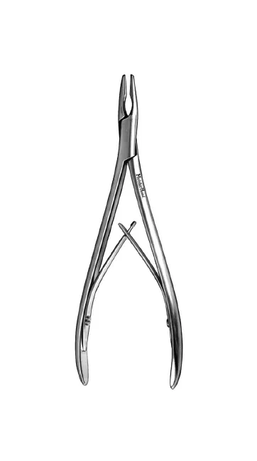 Integra Lifesciences - MeisterHand - MH19-1232 - Rongeur Meisterhand Lempert Curved, Delicate Double Spring Plier Type Handle 2.5 Mm Bite X 6-1/4 Inch Length