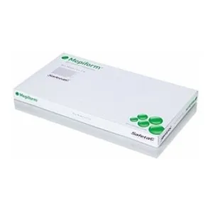 MOLNLYCKE HEALTH CARE - 293499 - Molnlycke Mepiform Silicone Sheeting Mepiform 4 X 7 Inch Rectangle NonSterile