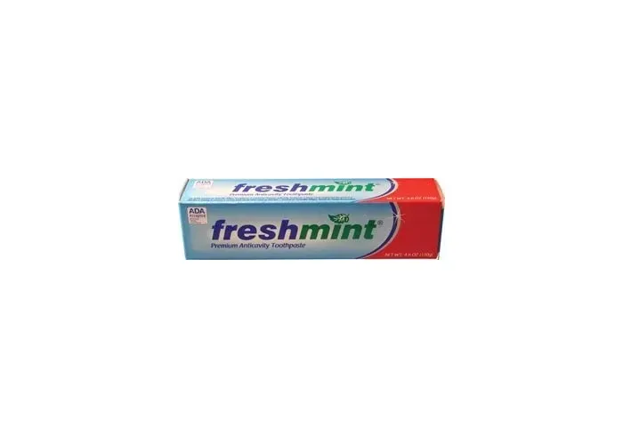 New World Imports - TPADA46 - Freshmint Premium Anticavity Toothpaste, 4.6 oz, ADA Approved, 24/cs (US Sales Only)