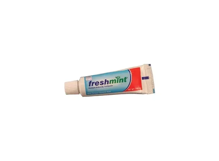 New World Imports - TPADA85SS - Freshmint Premium Anticavity Toothpaste with Safety Seal, ADA Approved, .85 oz, 36/bx, 4 bx/cs