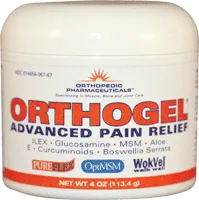 Orthopedic Pharmaceuticals - OrthoGel - 4122 -  Orthogel cold therapy, 4 ounce jar