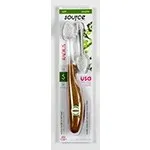 Radius From: 219768 To: 219769 - Source Toothbrushes Soft Replaceable Head & Renewable Resource Handle Assorted Colors  
