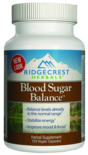 RidgeCrest Herbals - 140125 - Blood Sugar Balance